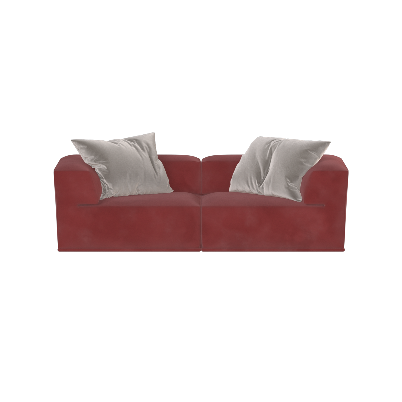Savile Sofa — Compact Form with Wide Straight Armrests