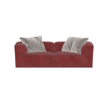 Savile Sofa — Compact Form with Wide Straight Armrests