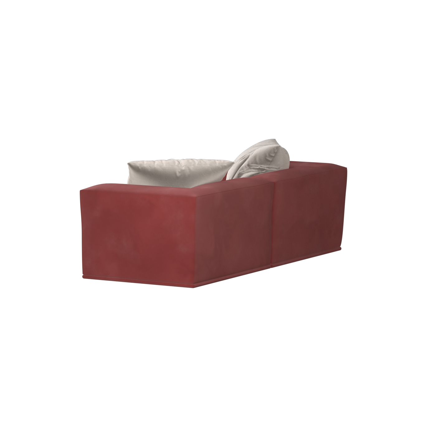 Savile Sofa — Compact Form with Wide Straight Armrests