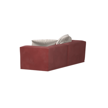 Savile Sofa — Compact Form with Wide Straight Armrests