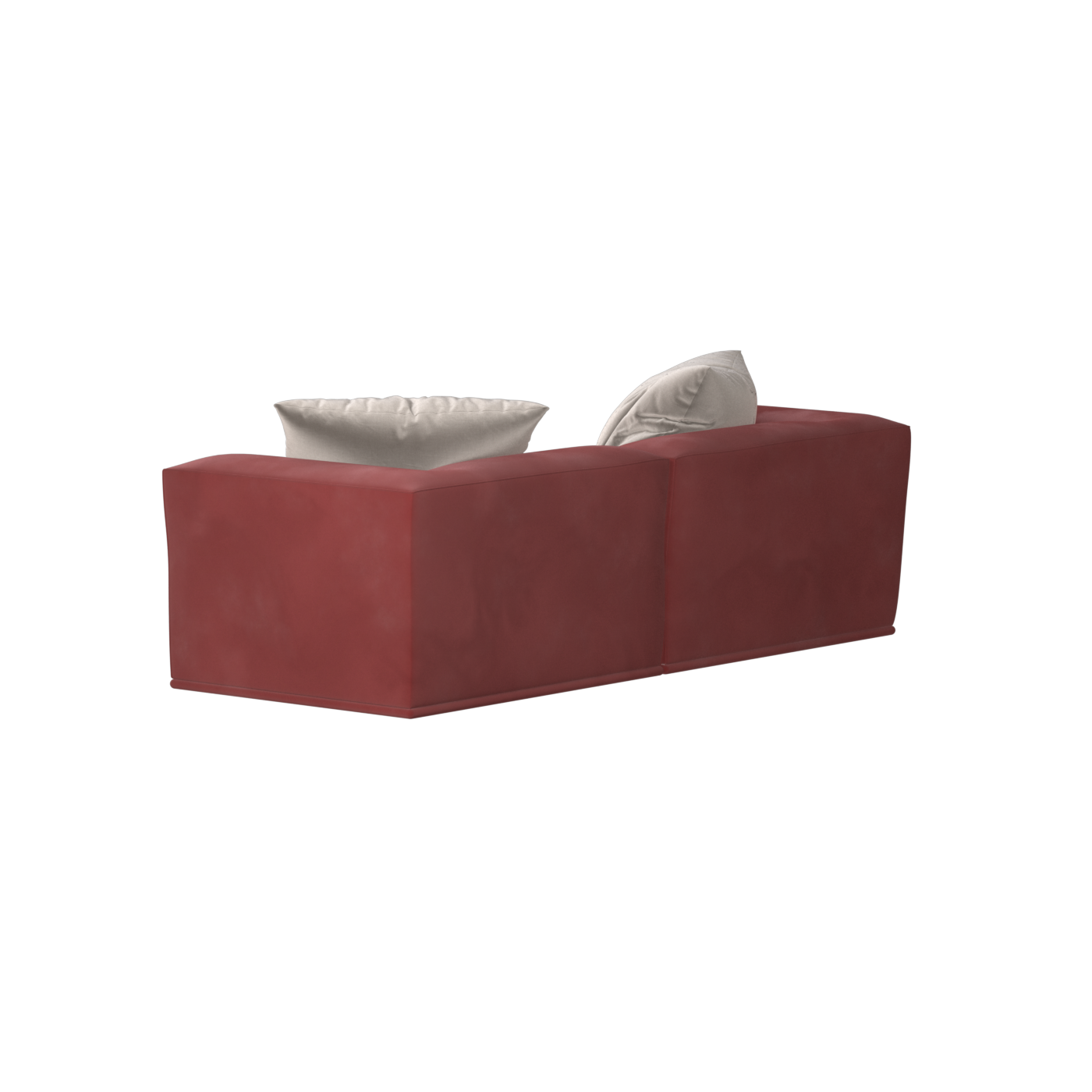 Savile Sofa — Compact Form with Wide Straight Armrests