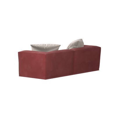 Savile Sofa — Compact Form with Wide Straight Armrests