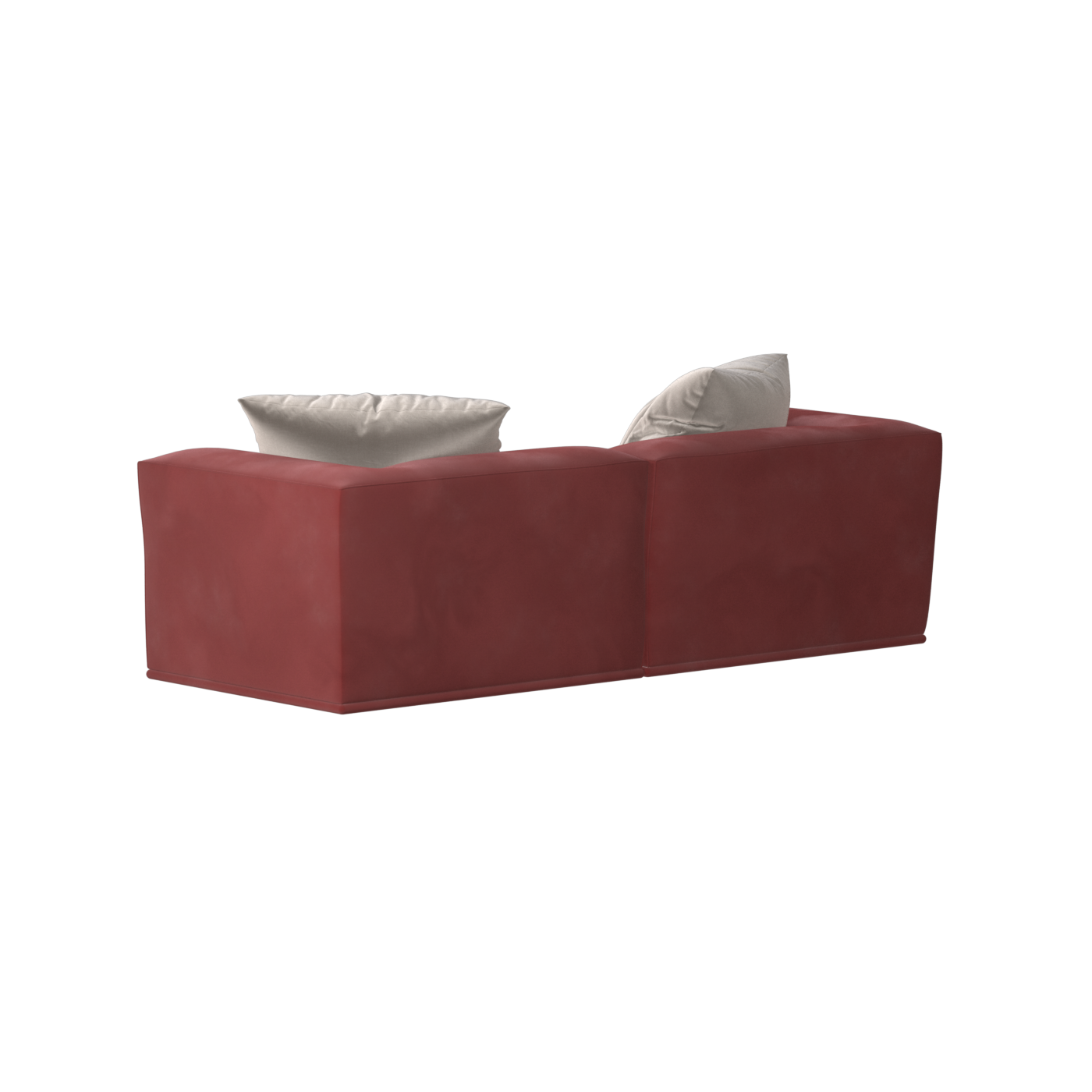 Savile Sofa — Compact Form with Wide Straight Armrests