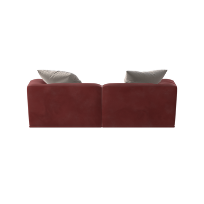 Savile Sofa — Compact Form with Wide Straight Armrests