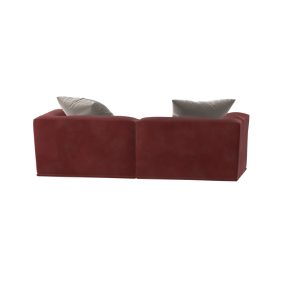 Savile Sofa — Compact Form with Wide Straight Armrests