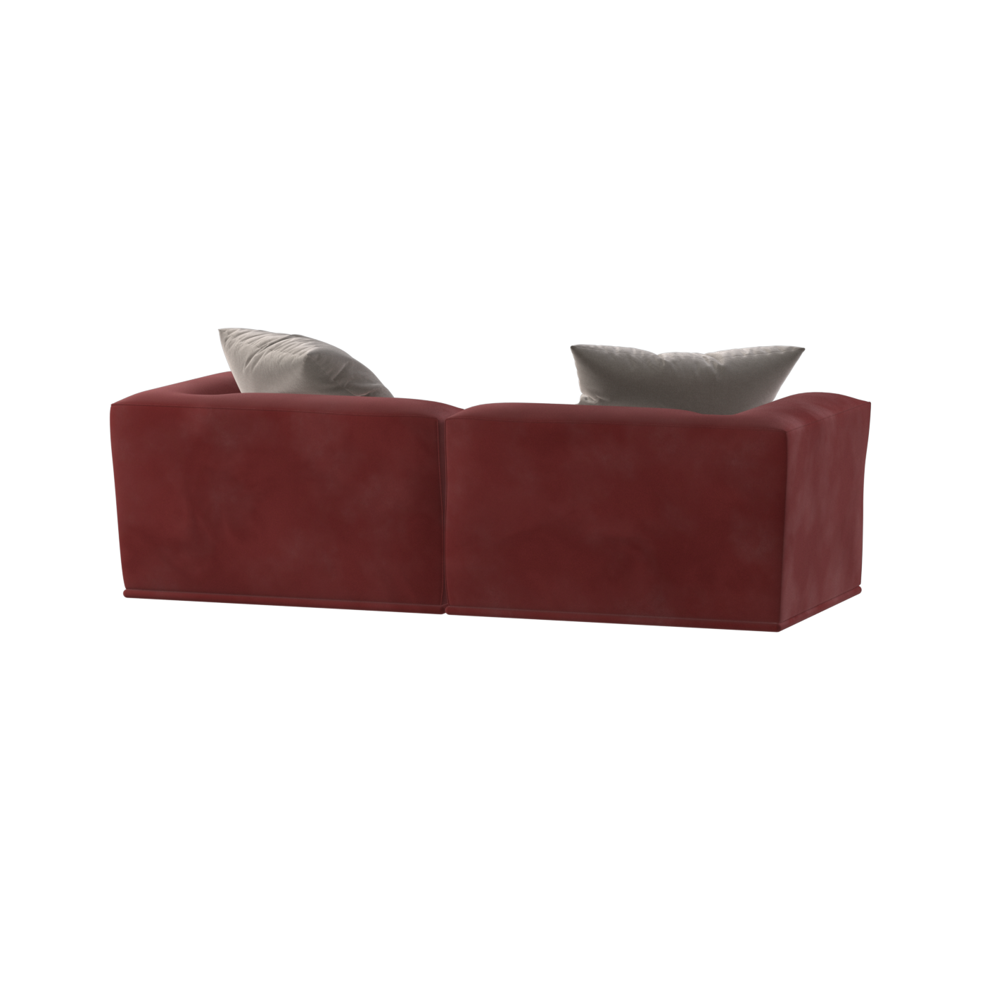Savile Sofa — Compact Form with Wide Straight Armrests