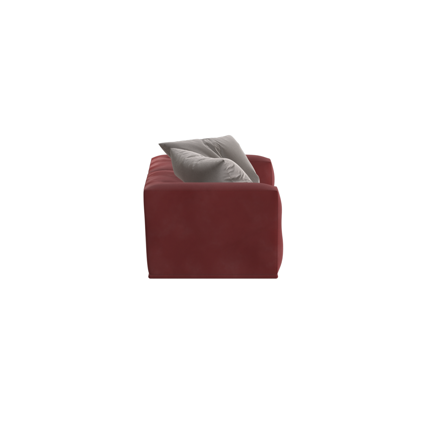 Savile Sofa — Compact Form with Wide Straight Armrests