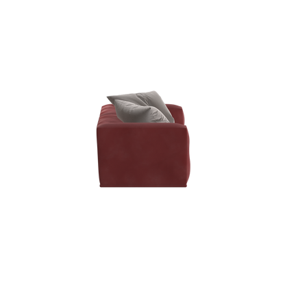 Savile Sofa — Compact Form with Wide Straight Armrests