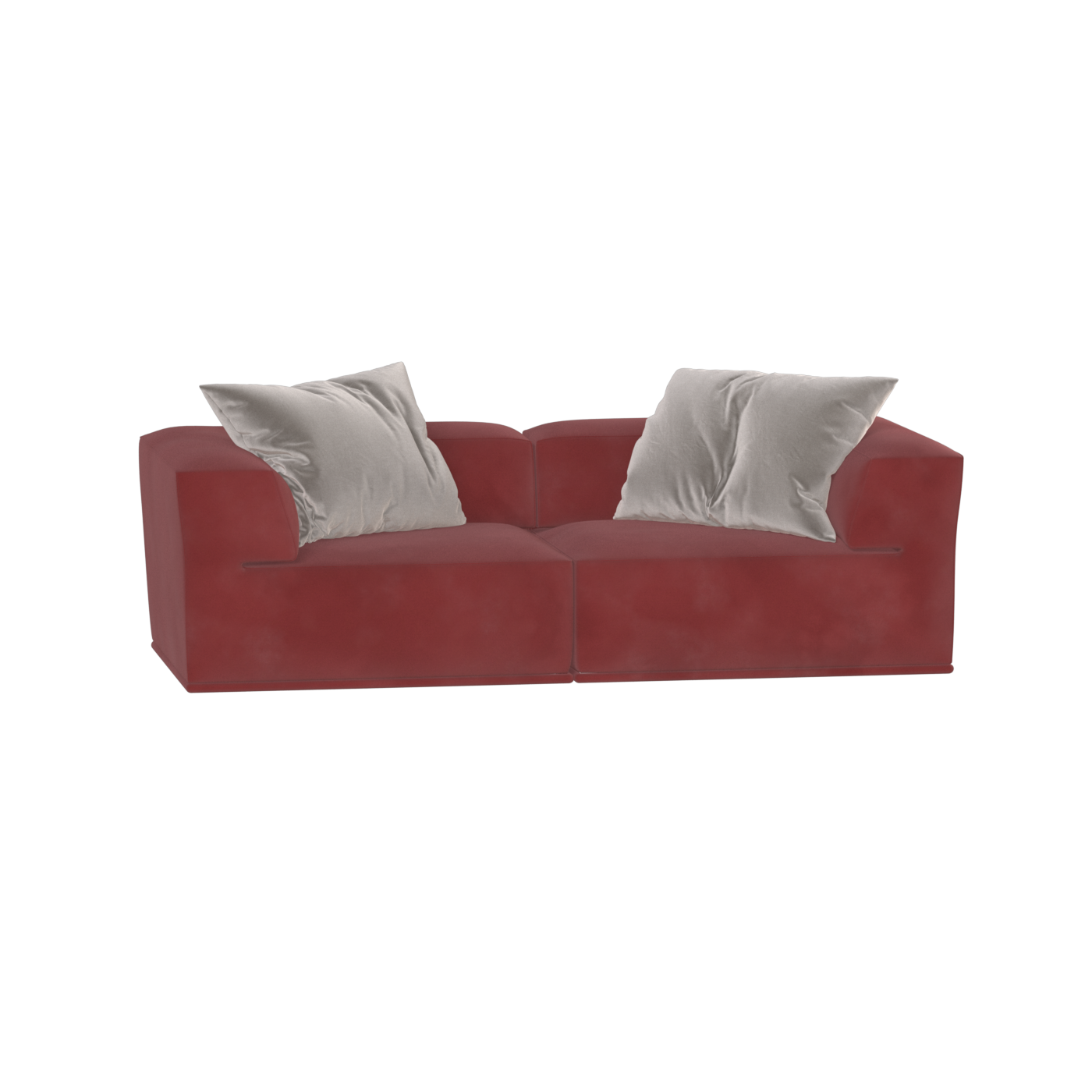 Savile Sofa — Compact Form with Wide Straight Armrests