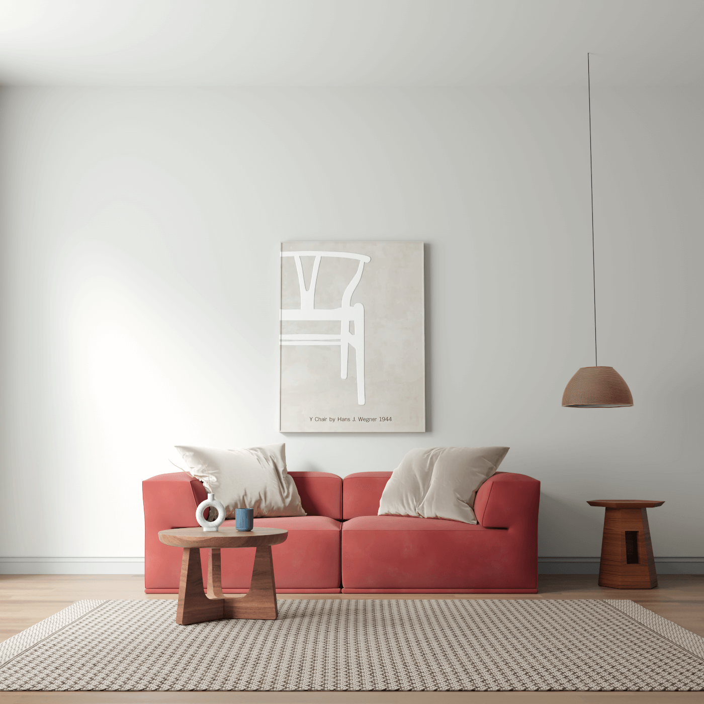 Savile Sofa — Compact Form with Wide Straight Armrests