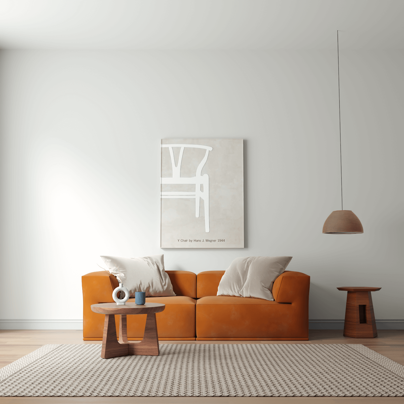 Savile Sofa — Compact Form with Wide Straight Armrests