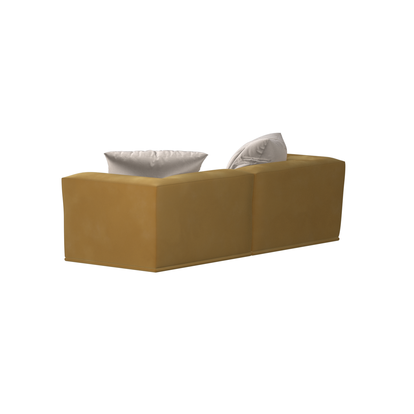 Savile Sofa — Compact Form with Wide Straight Armrests