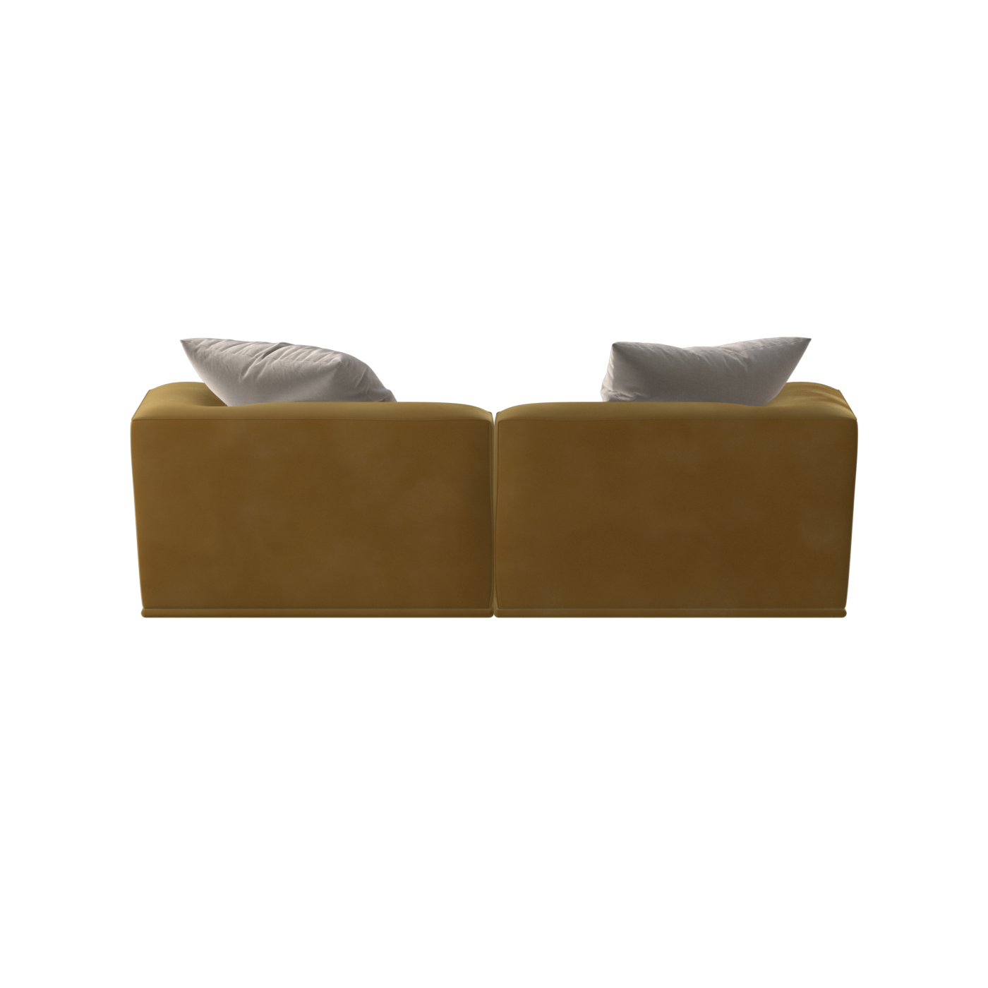 Savile Sofa — Compact Form with Wide Straight Armrests