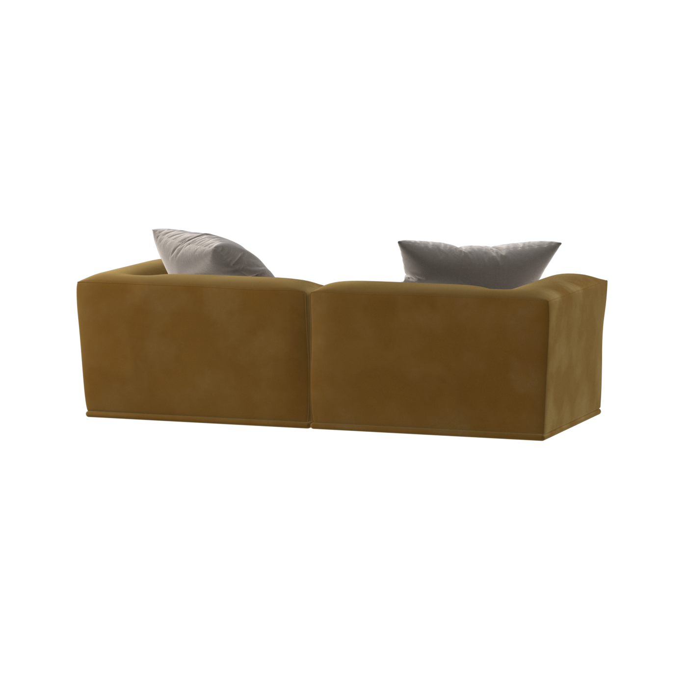 Savile Sofa — Compact Form with Wide Straight Armrests