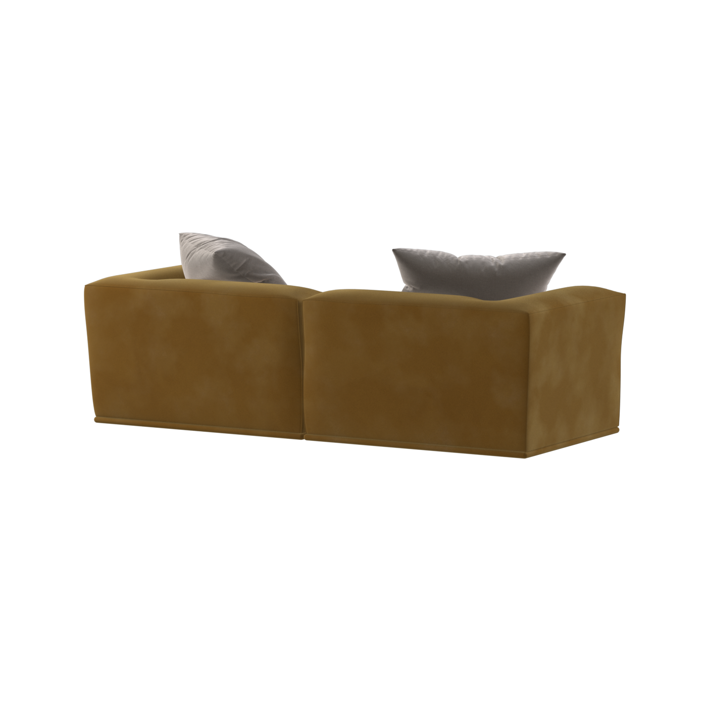 Savile Sofa — Compact Form with Wide Straight Armrests