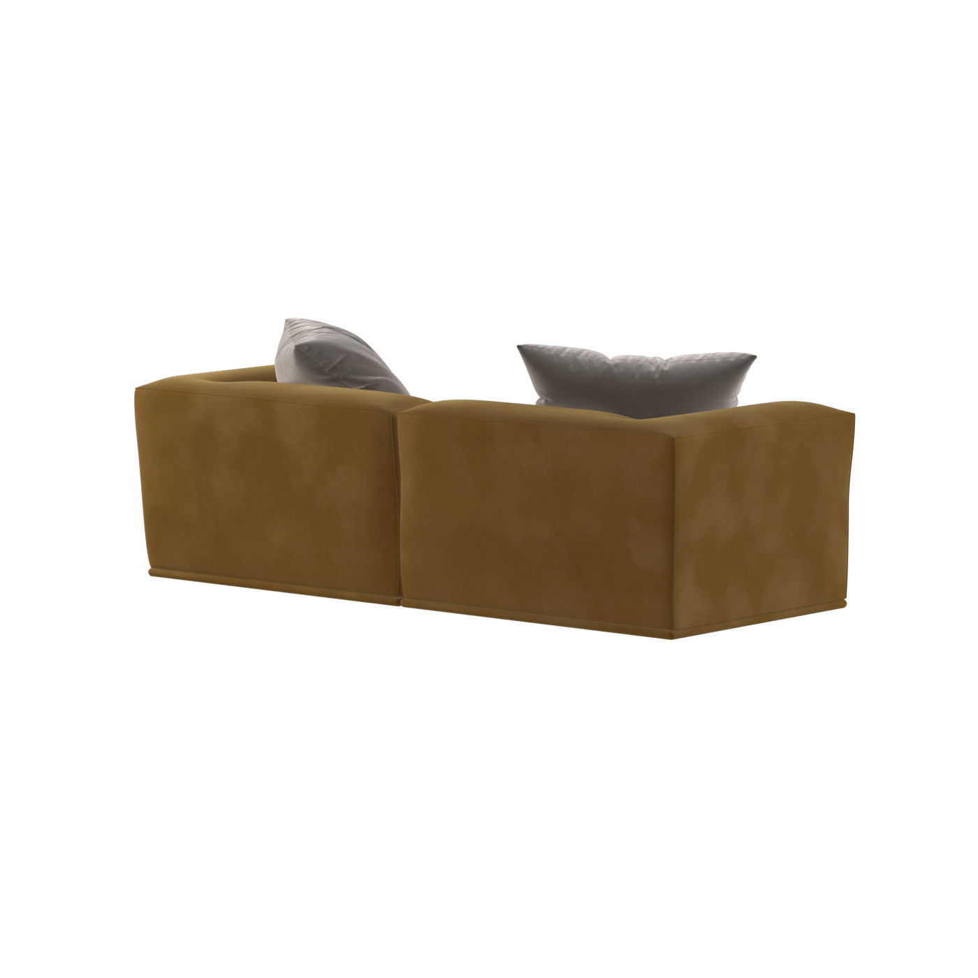 Savile Sofa — Compact Form with Wide Straight Armrests