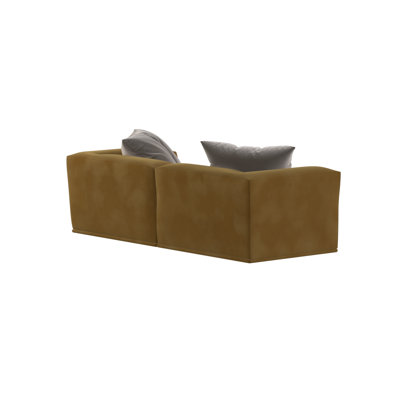 Savile Sofa — Compact Form with Wide Straight Armrests