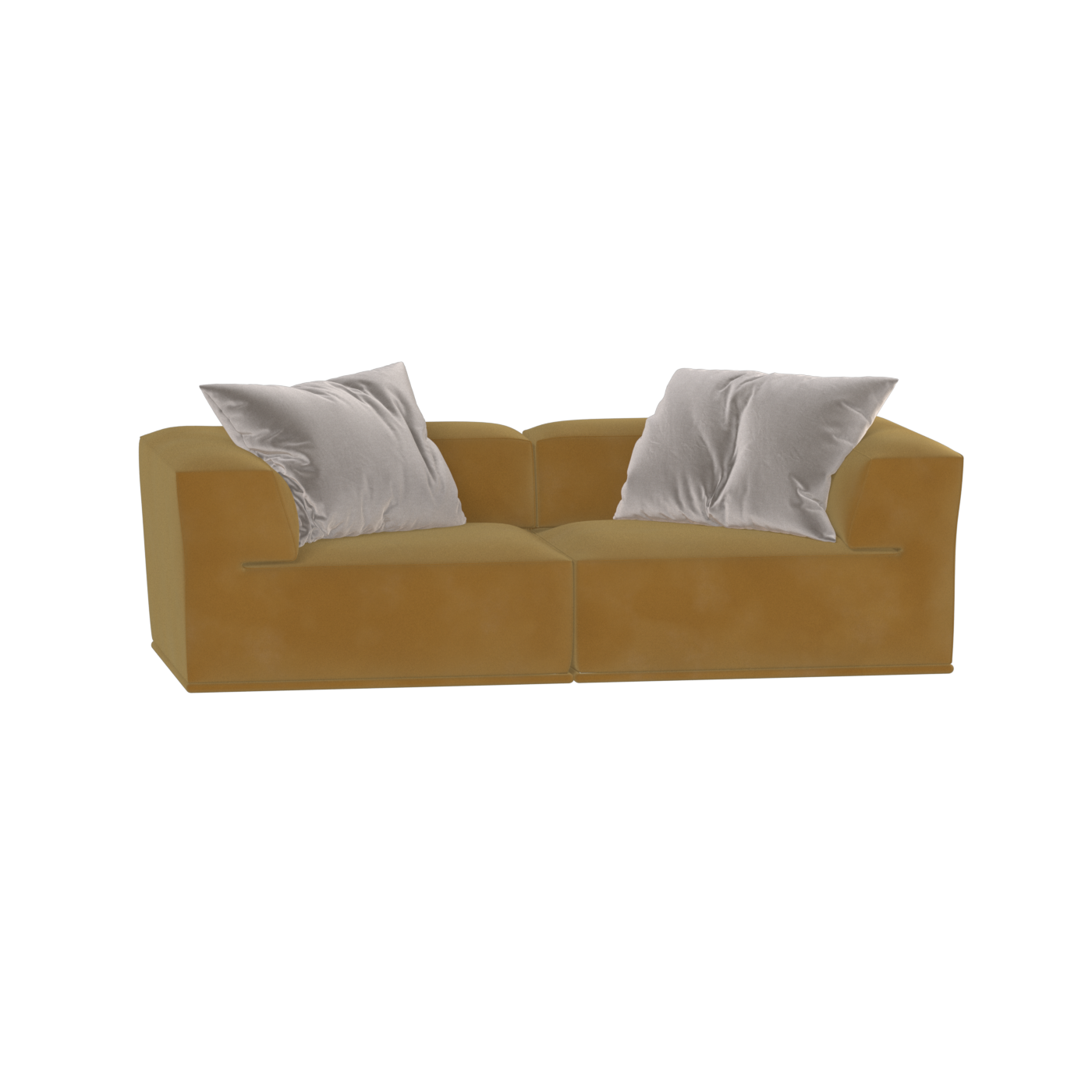 Savile Sofa — Compact Form with Wide Straight Armrests