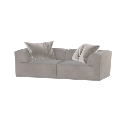Savile Sofa — Compact Form with Wide Straight Armrests