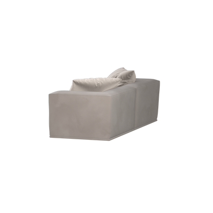 Savile Sofa — Compact Form with Wide Straight Armrests