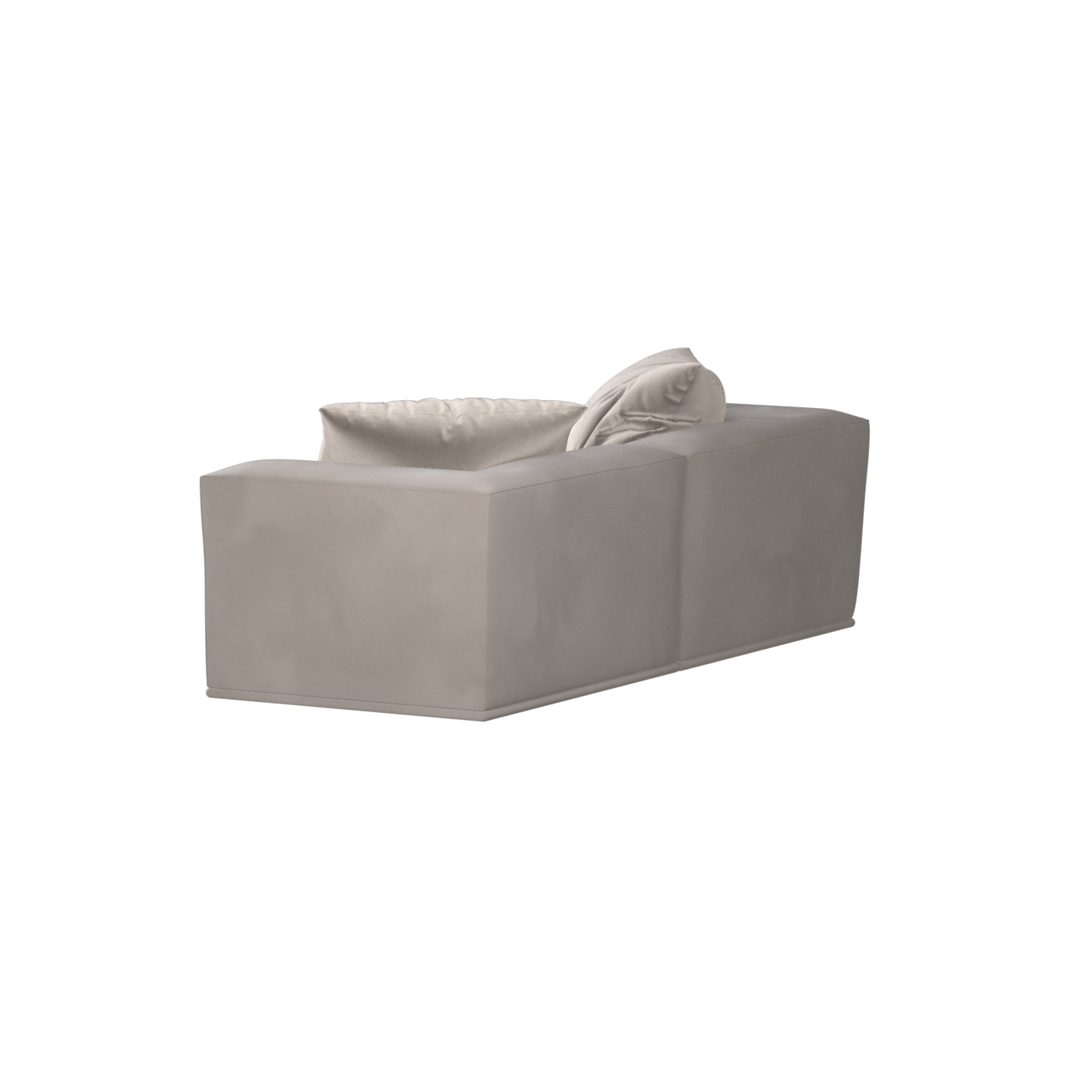Savile Sofa — Compact Form with Wide Straight Armrests