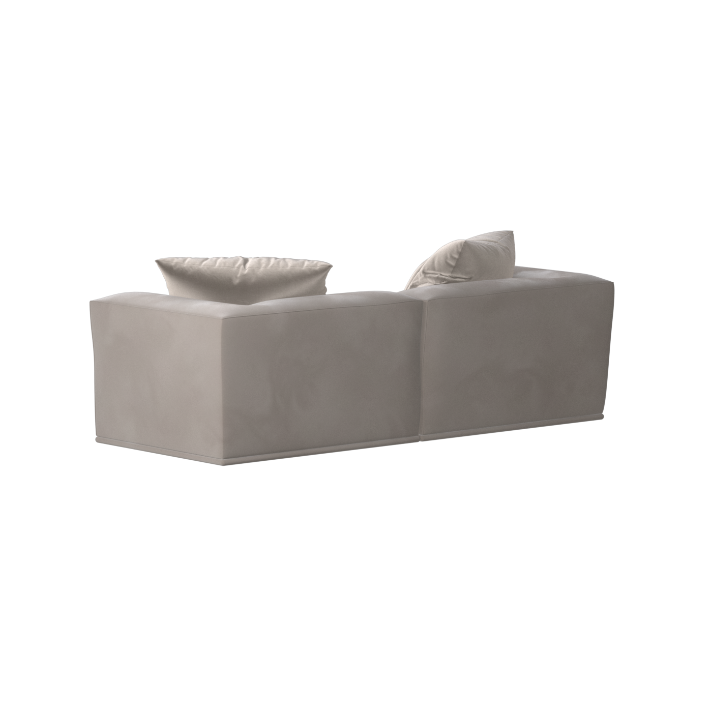 Savile Sofa — Compact Form with Wide Straight Armrests