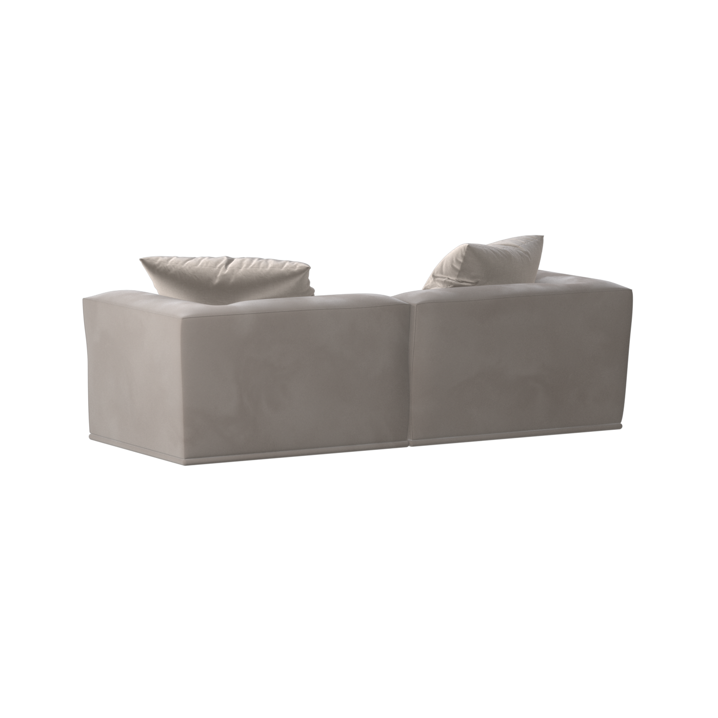 Savile Sofa — Compact Form with Wide Straight Armrests