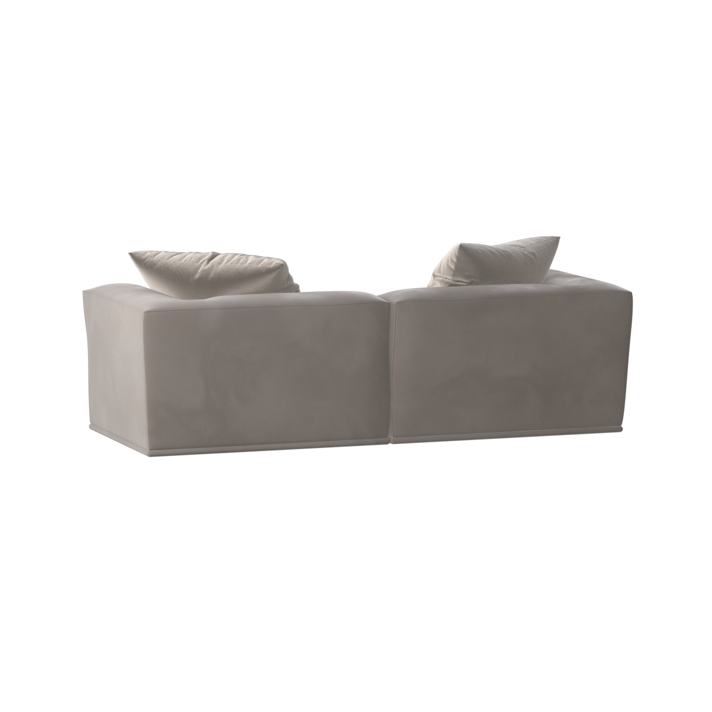 Savile Sofa — Compact Form with Wide Straight Armrests
