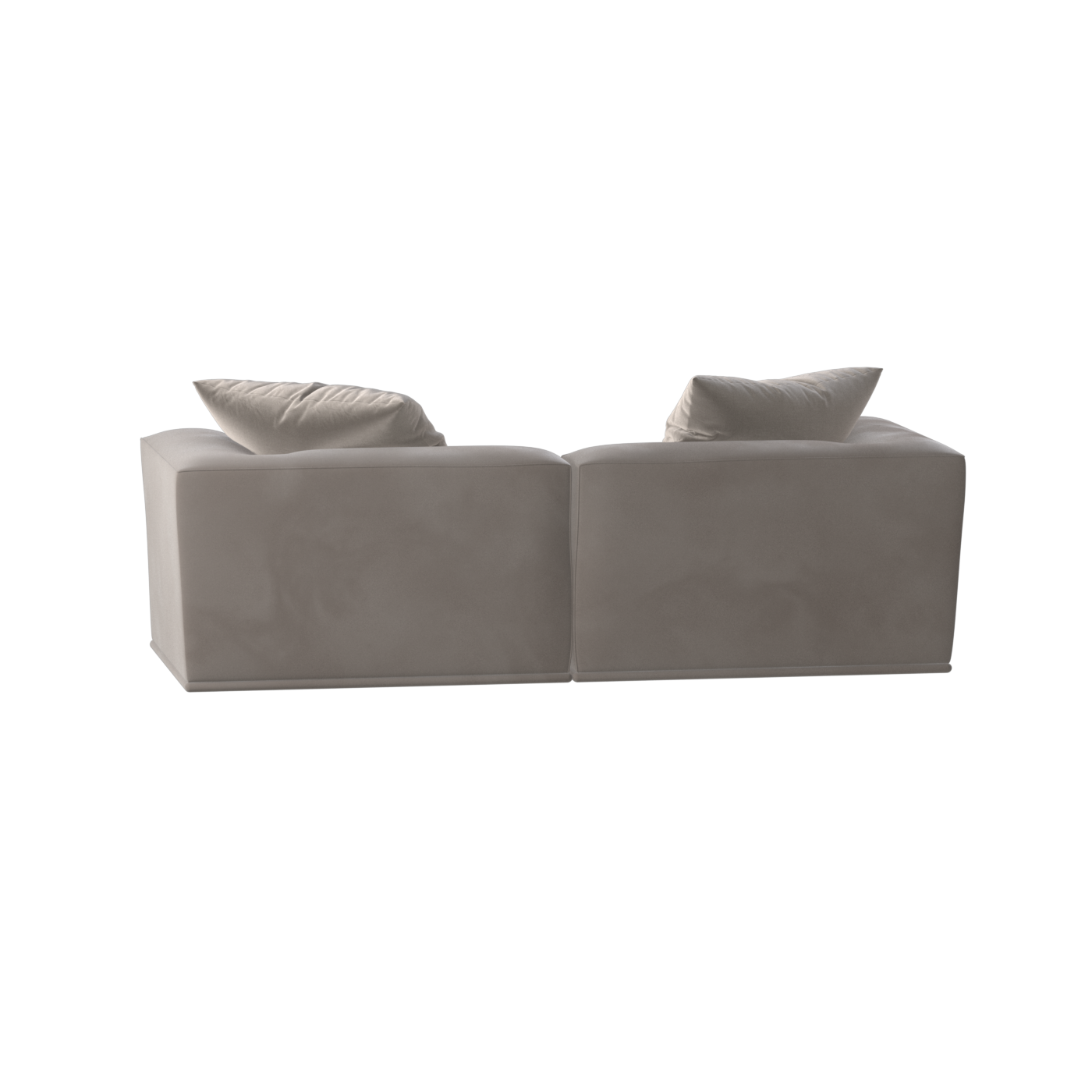 Savile Sofa — Compact Form with Wide Straight Armrests
