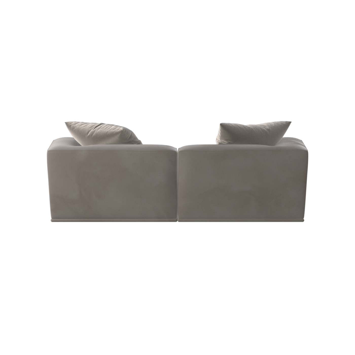 Savile Sofa — Compact Form with Wide Straight Armrests