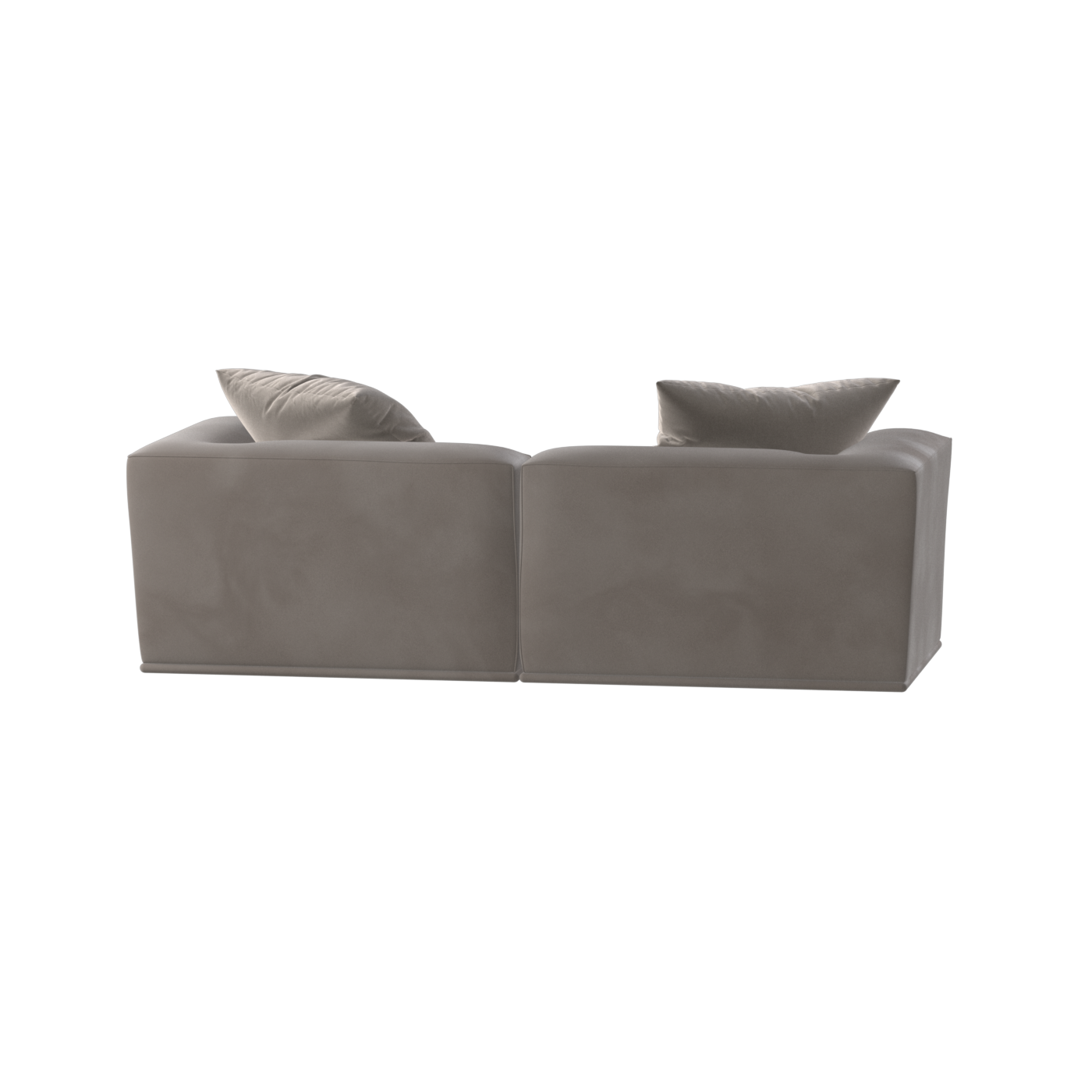 Savile Sofa — Compact Form with Wide Straight Armrests