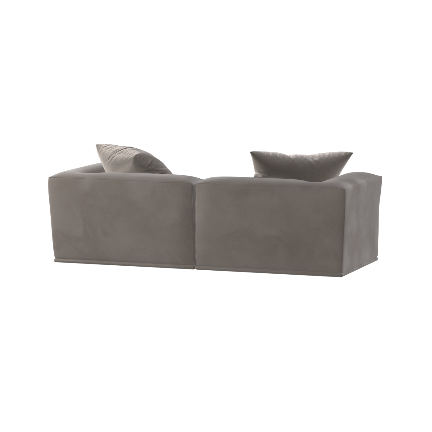 Savile Sofa — Compact Form with Wide Straight Armrests