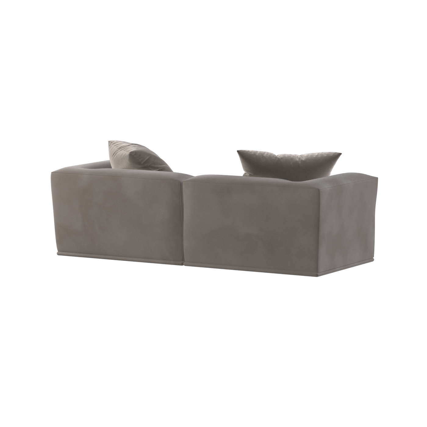 Savile Sofa — Compact Form with Wide Straight Armrests