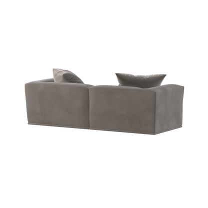 Savile Sofa — Compact Form with Wide Straight Armrests