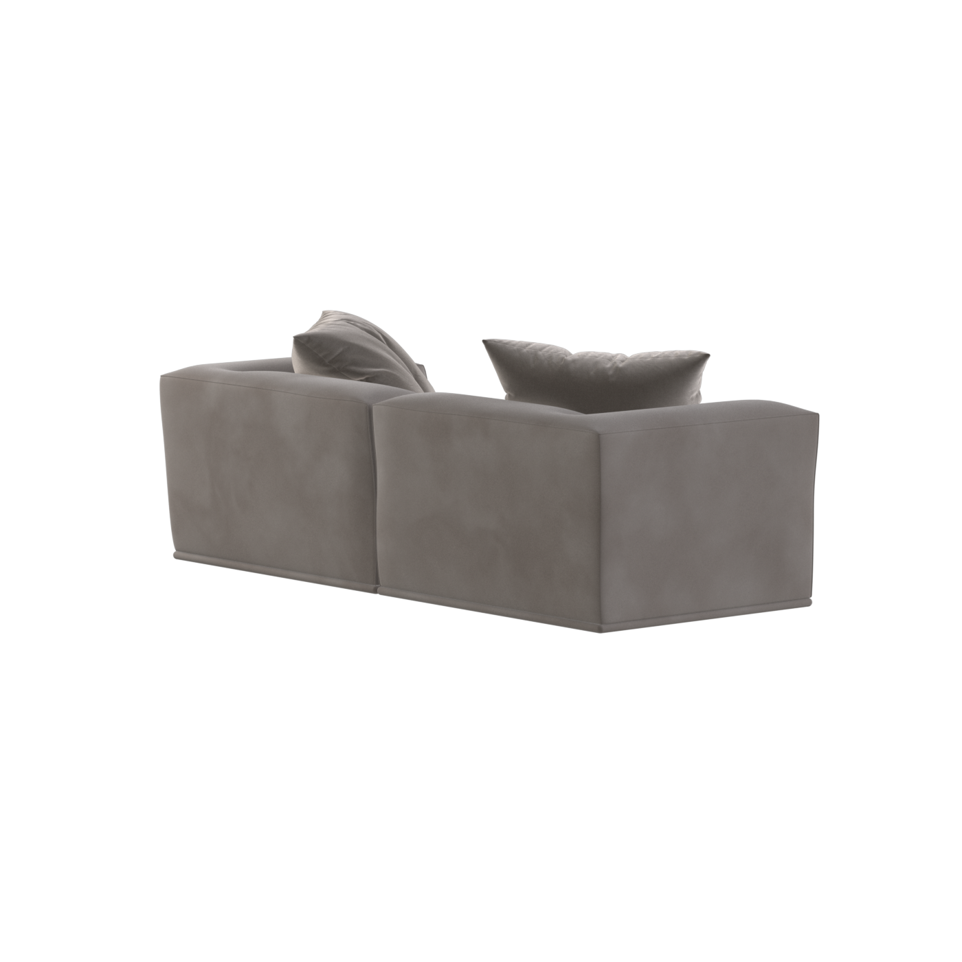 Savile Sofa — Compact Form with Wide Straight Armrests