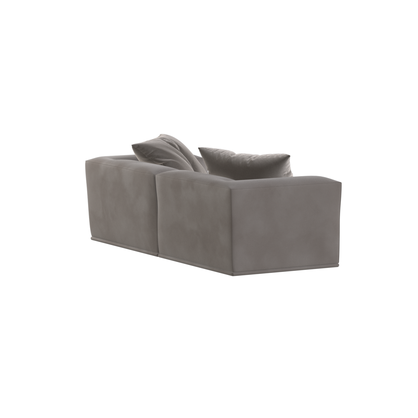 Savile Sofa — Compact Form with Wide Straight Armrests