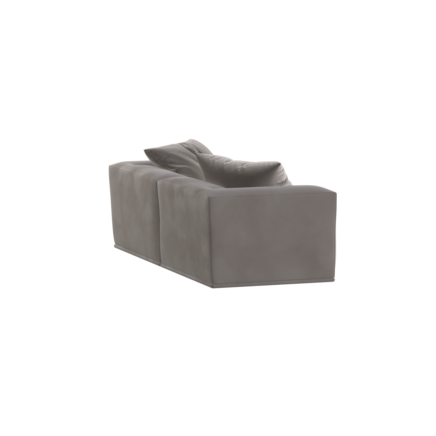 Savile Sofa — Compact Form with Wide Straight Armrests