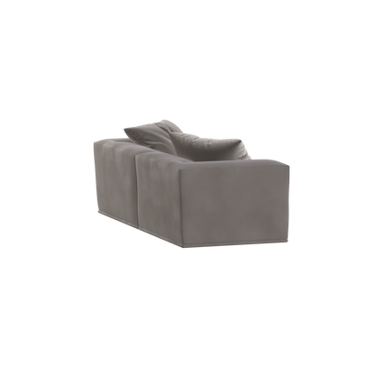 Savile Sofa — Compact Form with Wide Straight Armrests