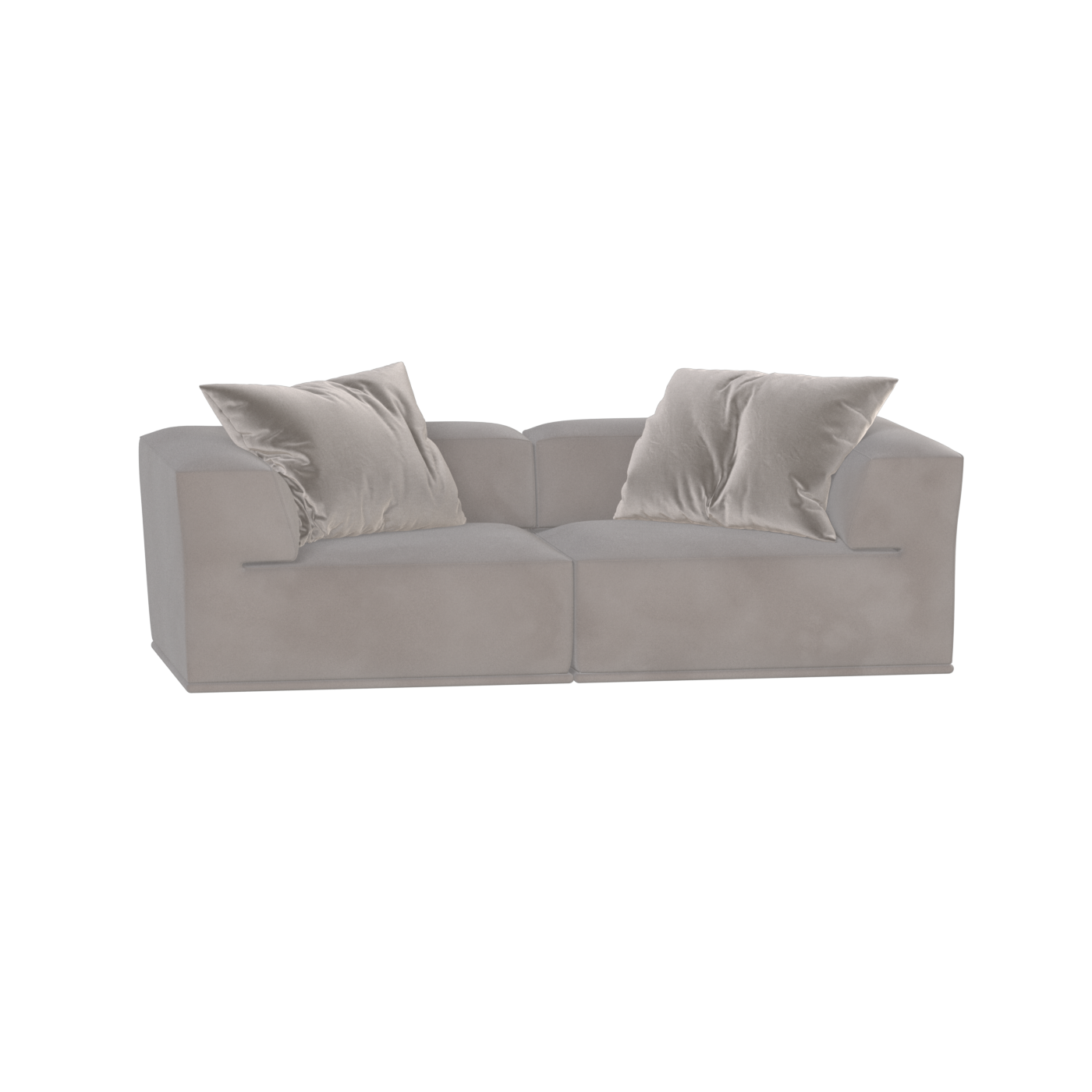 Savile Sofa — Compact Form with Wide Straight Armrests