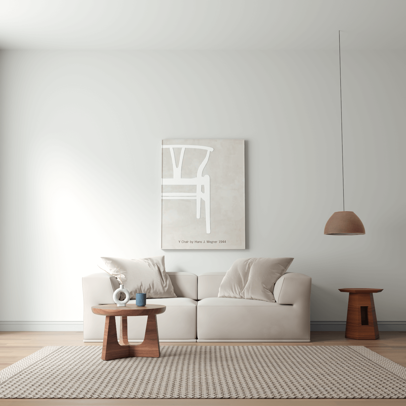 Savile Sofa — Compact Form with Wide Straight Armrests