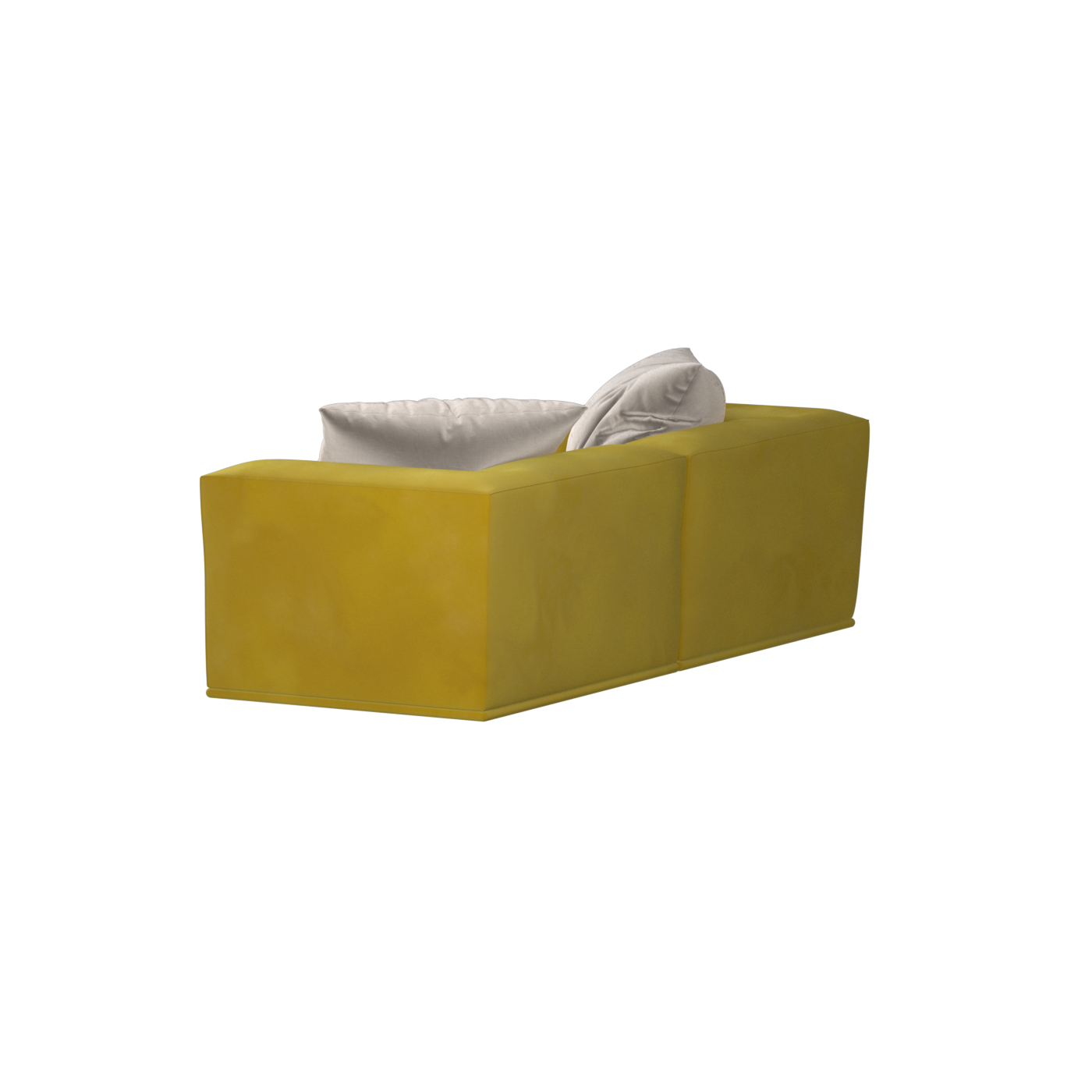 Savile Sofa — Compact Form with Wide Straight Armrests