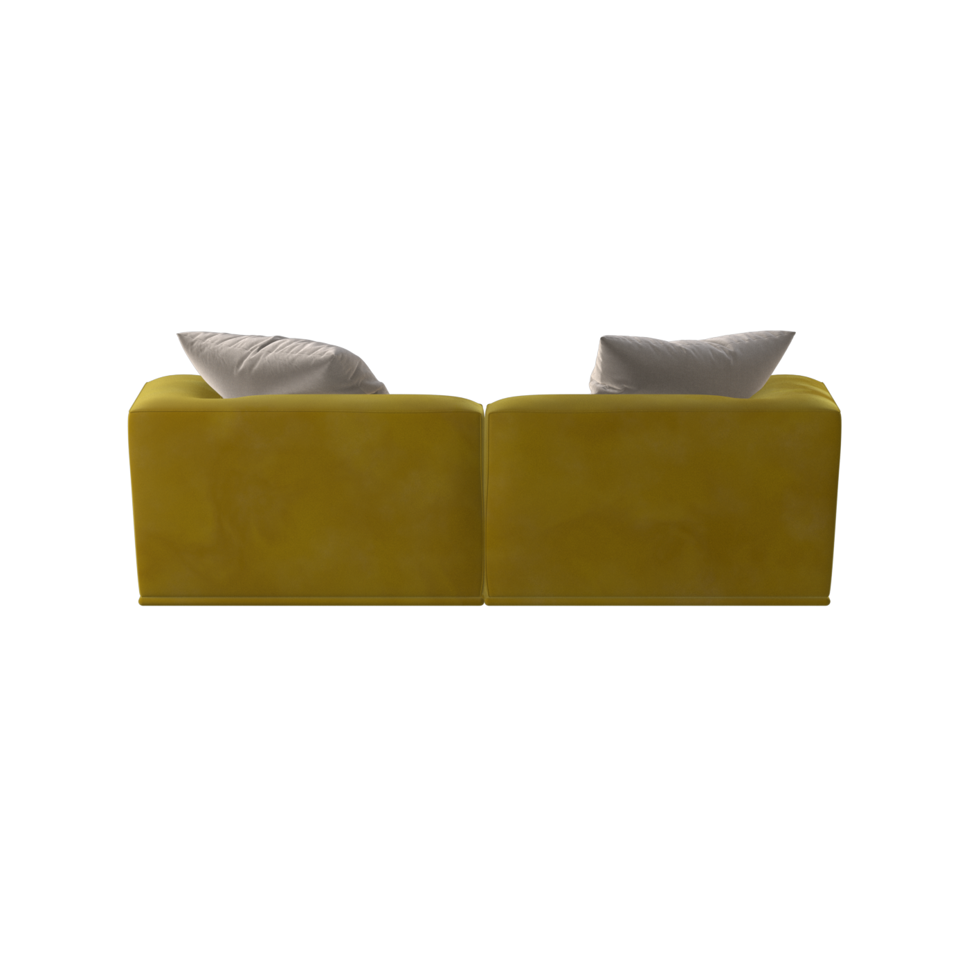 Savile Sofa — Compact Form with Wide Straight Armrests