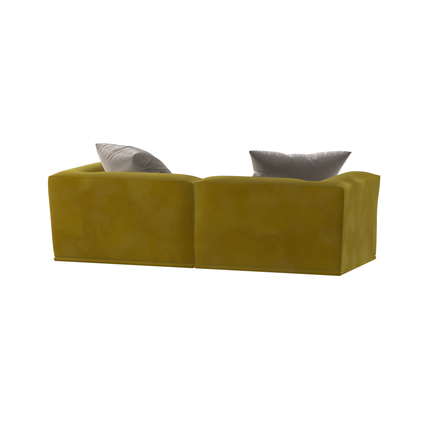 Savile Sofa — Compact Form with Wide Straight Armrests