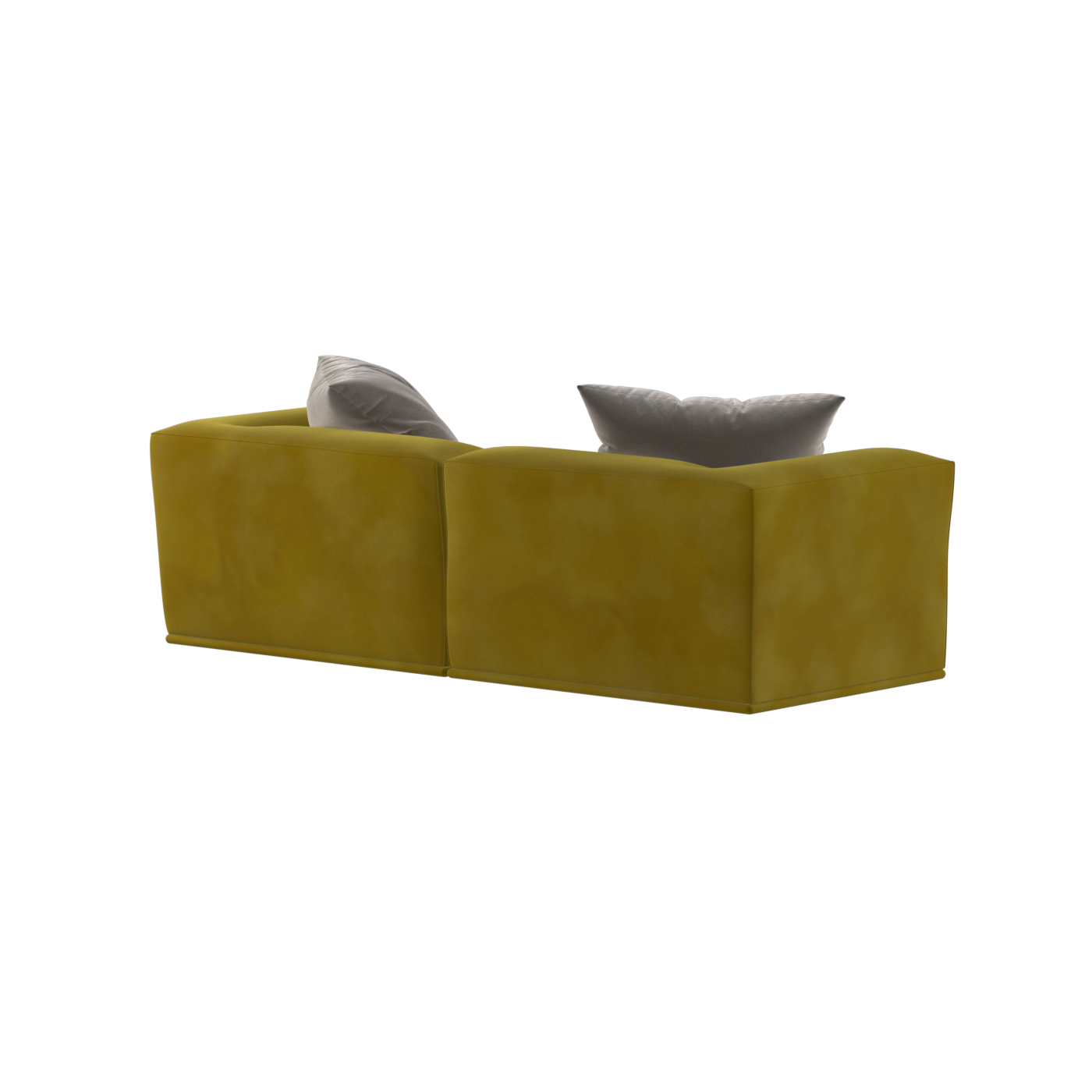 Savile Sofa — Compact Form with Wide Straight Armrests