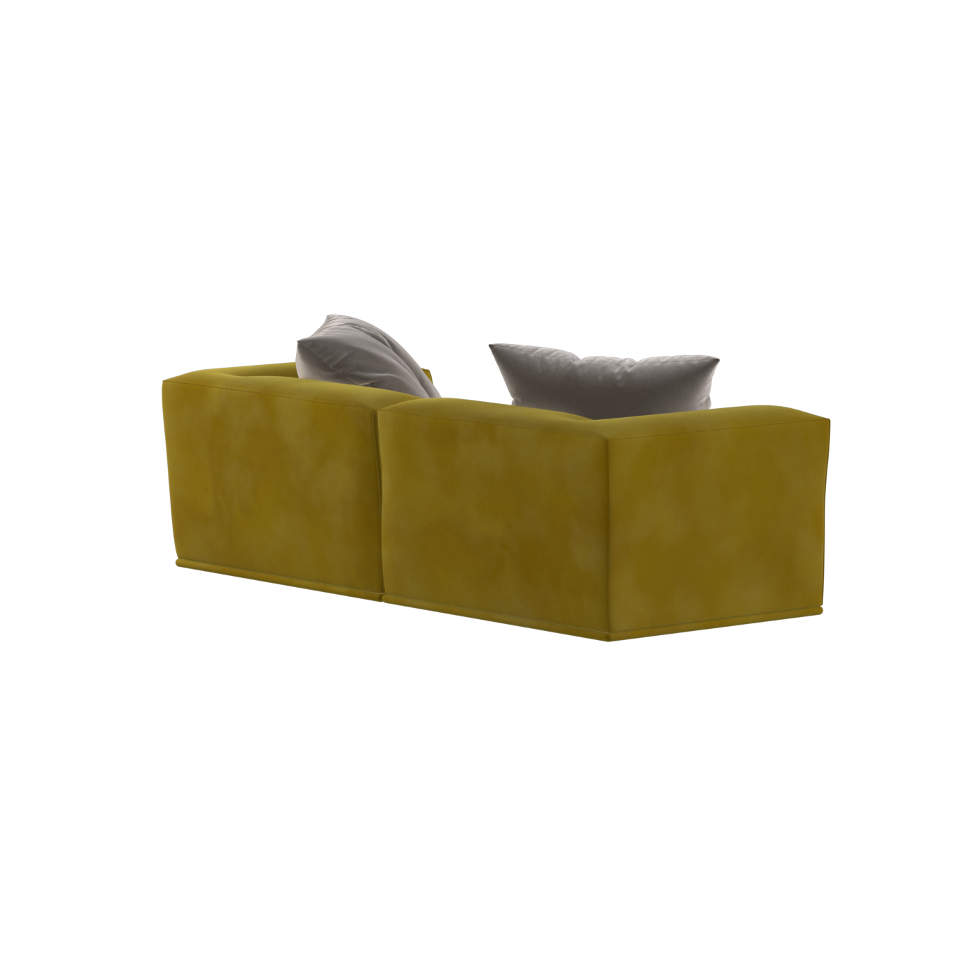 Savile Sofa — Compact Form with Wide Straight Armrests