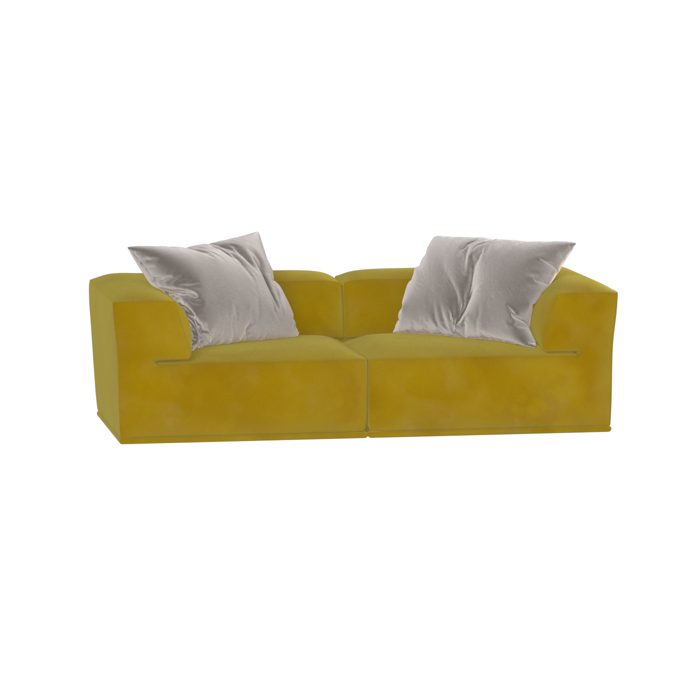 Savile Sofa — Compact Form with Wide Straight Armrests
