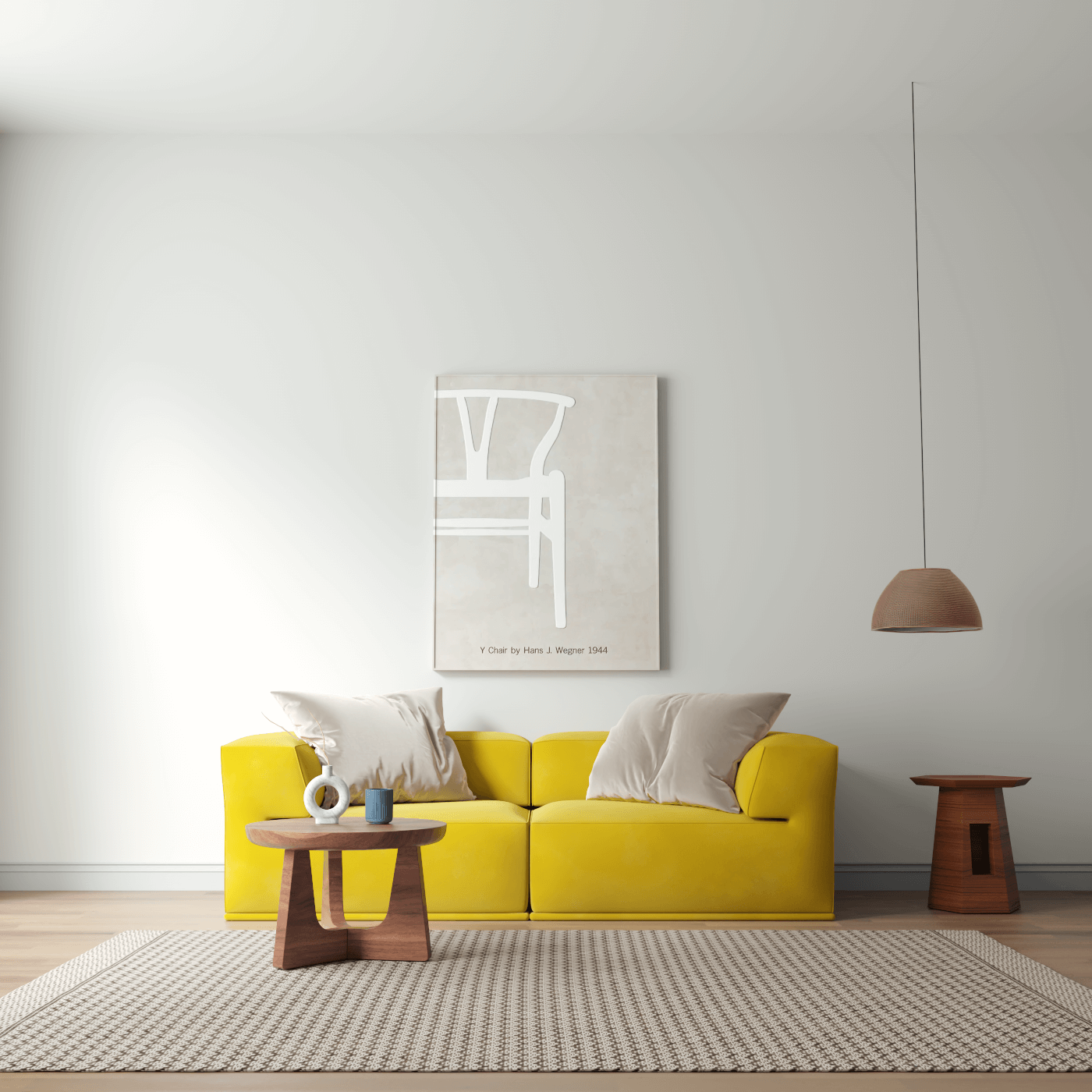 Savile Sofa — Compact Form with Wide Straight Armrests