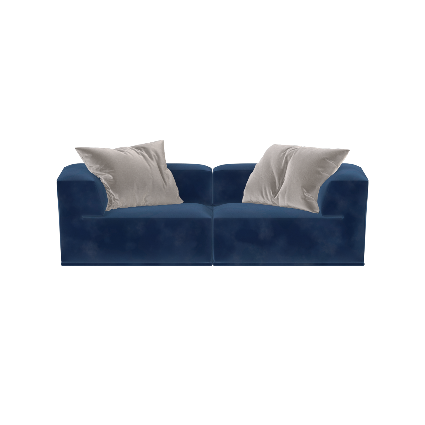 Savile Sofa — Compact Form with Wide Straight Armrests