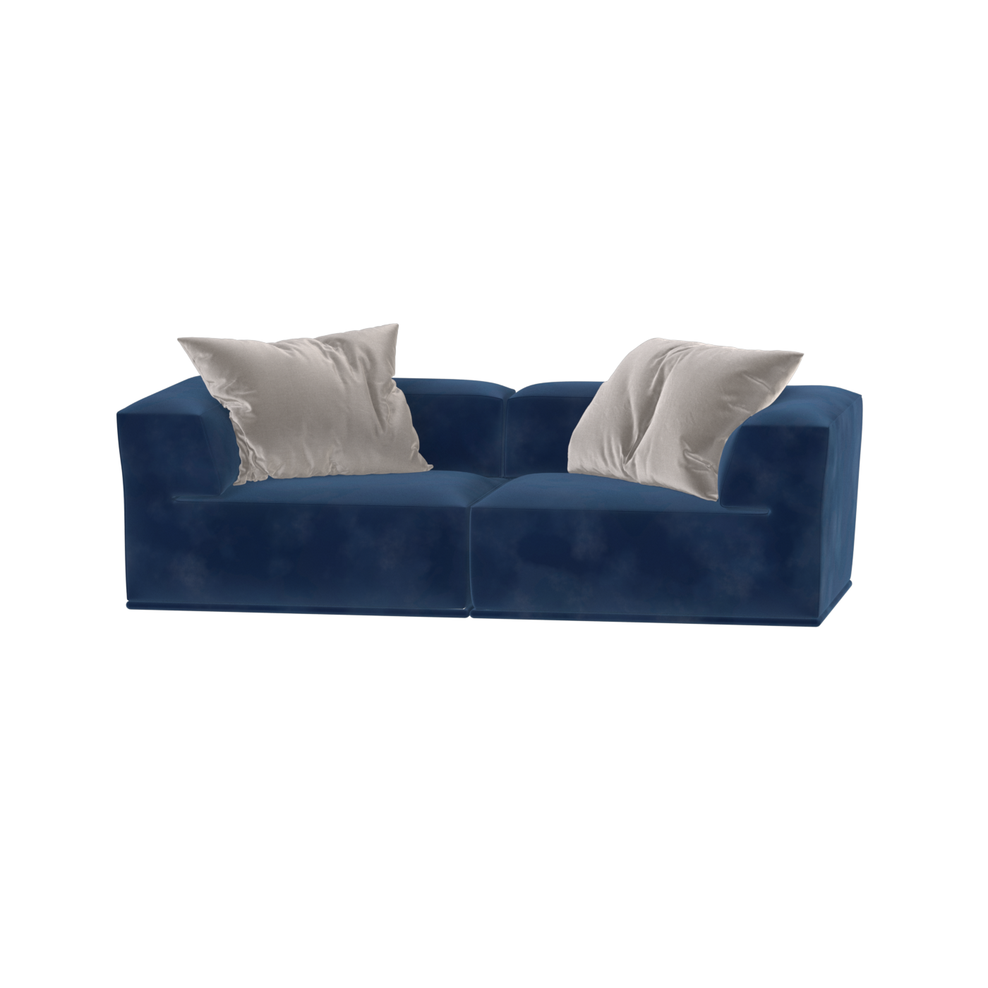 Savile Sofa — Compact Form with Wide Straight Armrests