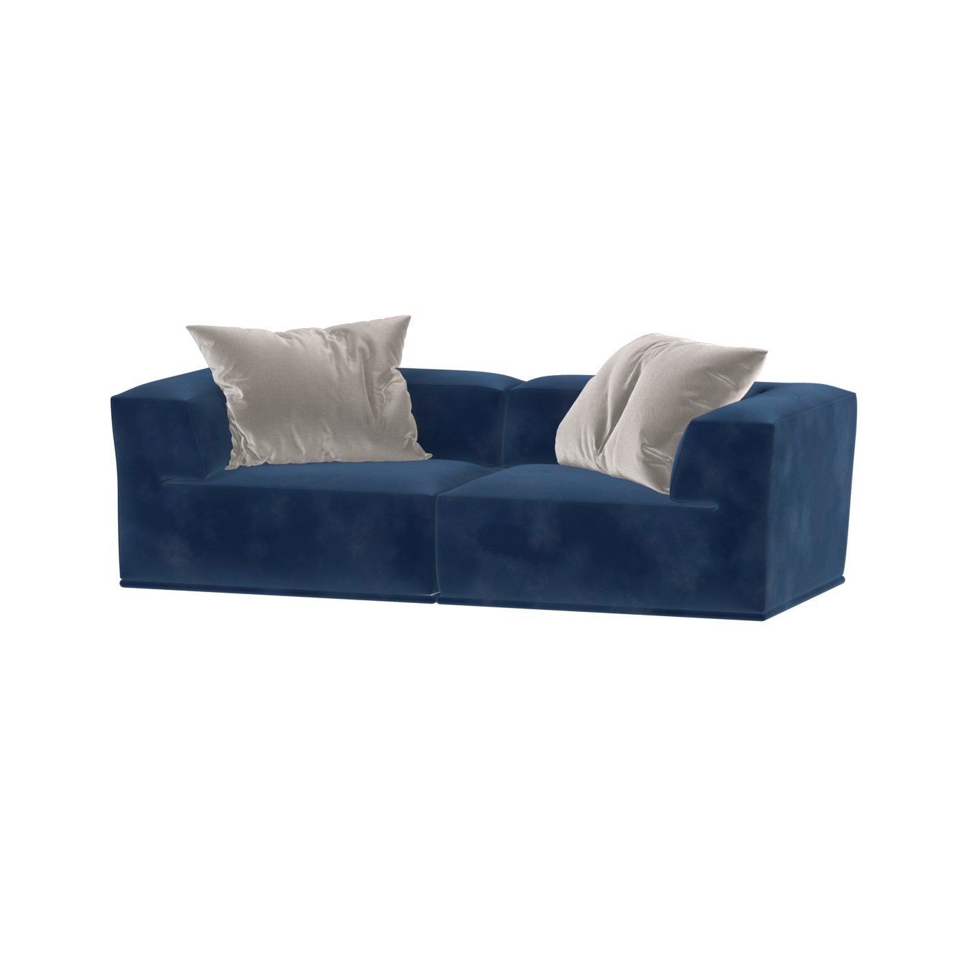 Savile Sofa — Compact Form with Wide Straight Armrests